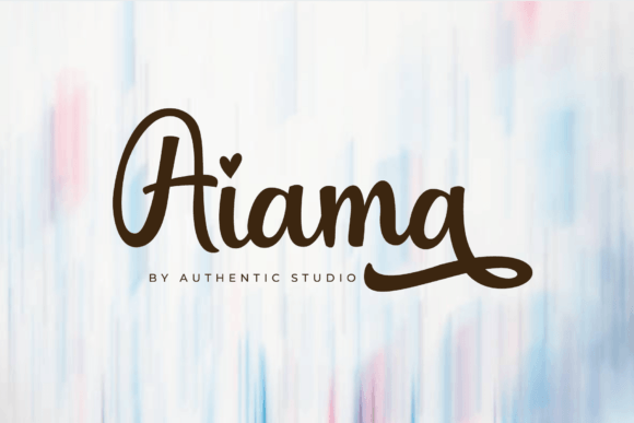 Aiama: A Sweet and Cute Handwritten Font for Digital Design