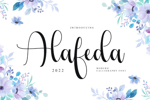 Alafeda: A Charming and Elegant Script Font for Web Design