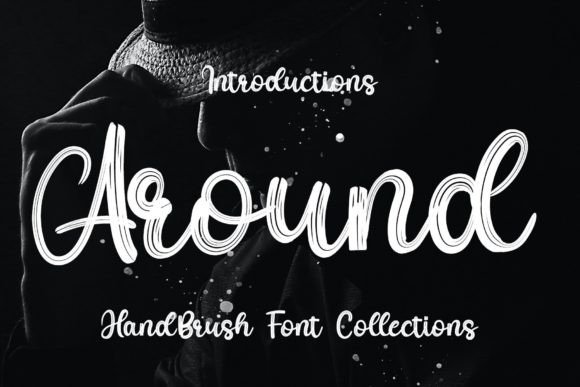 Around: A Handwritten Script Font for Crafting Authentic Products