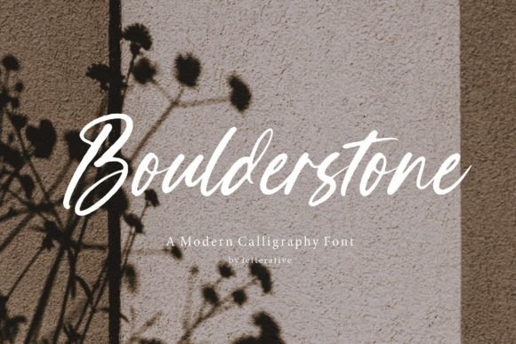 Boulderstone: A Premium Handwritten Font for Modern Marketers
