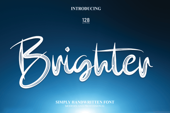 Brighter: A Handwritten Script Font for Your Creative Business