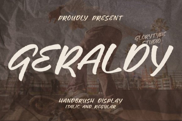 Bring Your Creations to Life with Geraldy Font