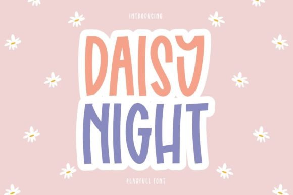 Bringing Craft Projects to Life with the Daisy Night Font