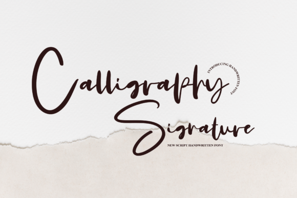 Calligraphy Signature Font: Elevating Your Visual Communication