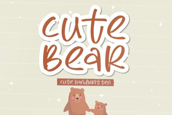 Cute Bear Font: A Designer’s Choice for Warm, Authentic Branding