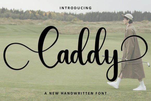 Discover Caddy: A Charming Handwritten Font for Crafters