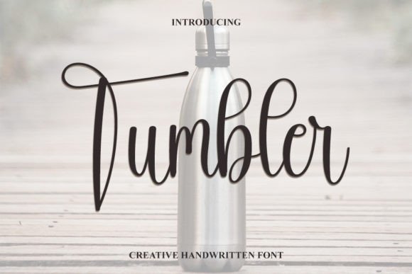 Elevate Your Campaigns with Tumbler: A Stylish Handwritten Font