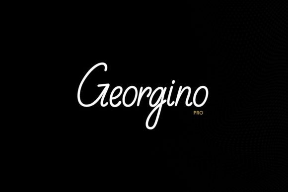 Georgino: The Editorial Designer's Guide to a Romantic Handwritten Font