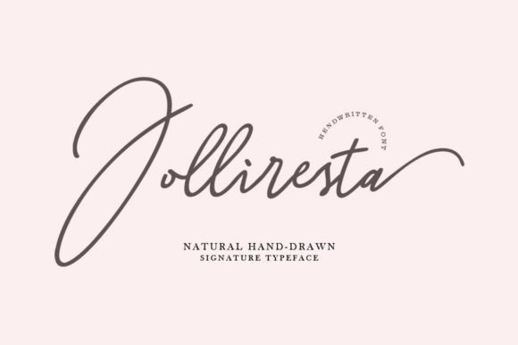 Jolliresta: An Elegant Font for Modern Web Design