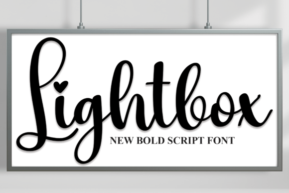 Lightbox: A Versatile Font for Creative Makers