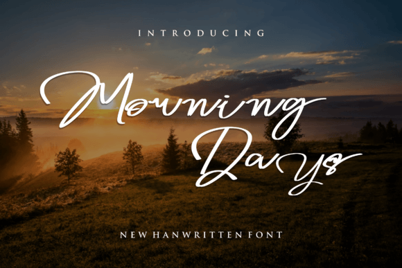 Morning Days: A Handwritten Font Built for Editorial Personality
