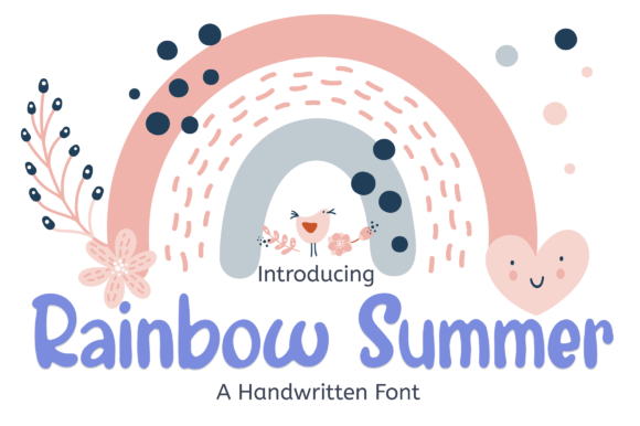 Rainbow Summer: A Designer’s Review of a Vibrant Script Font