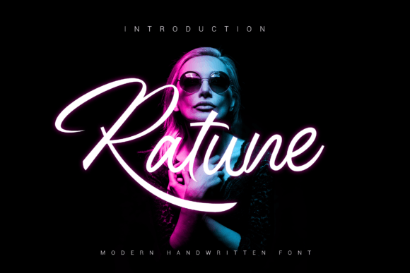 Ratune Font: Adding Authentic Flow to Branding Projects