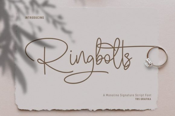 Ringbolts: A Script Font That Makes Your Brand Feel Human