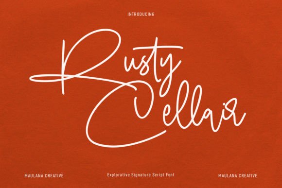 Rusty Cellair: A Versatile Script Font for Web Design