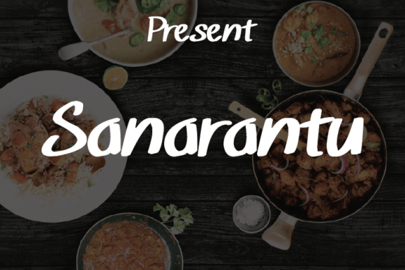 Sanarantu: A Modern Script Font for Elegant Web Design