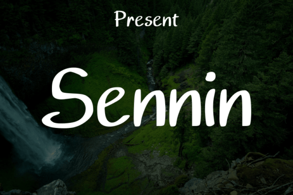 Sennin: A Script Font That Elevates Without Overpowering