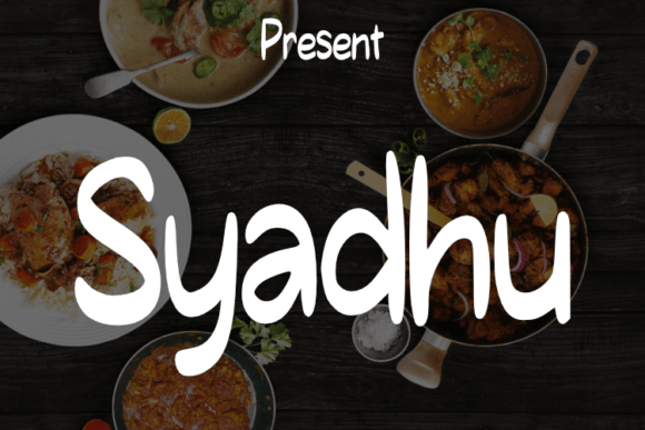 Syadhu: A Modern Script Font Built for Clean Campaign Messages
