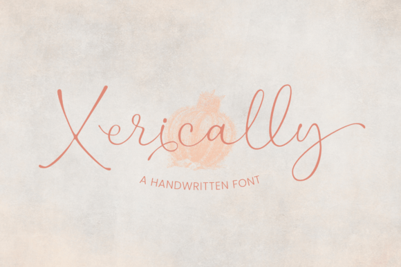 Xerically: A Handwritten Font for Elegant Editorial Design